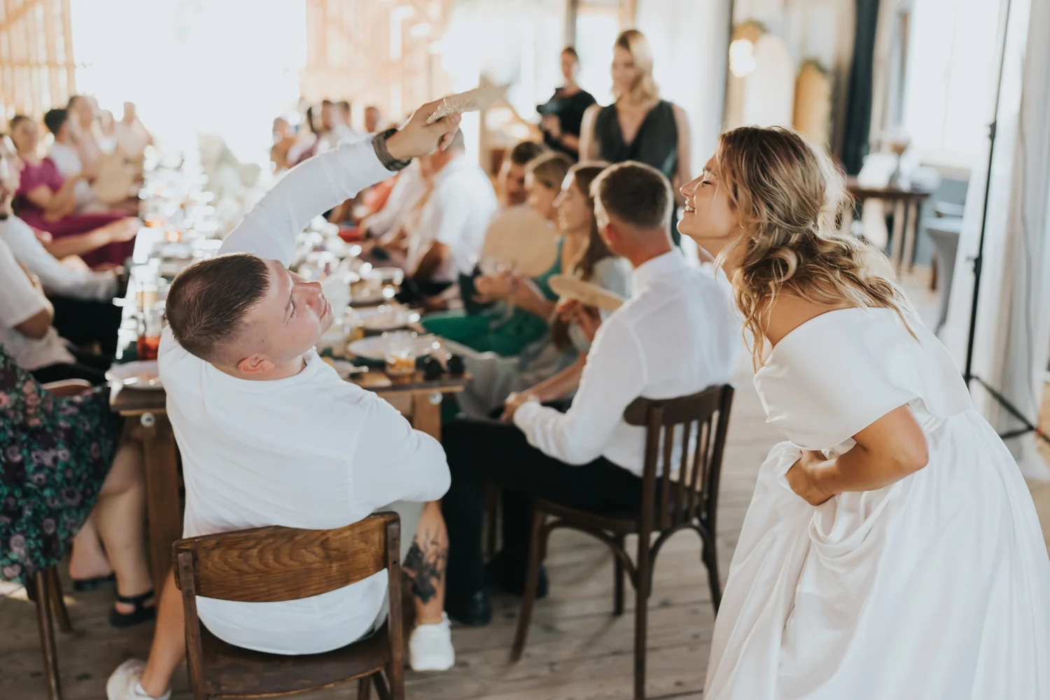 Vestuvės daržinėje